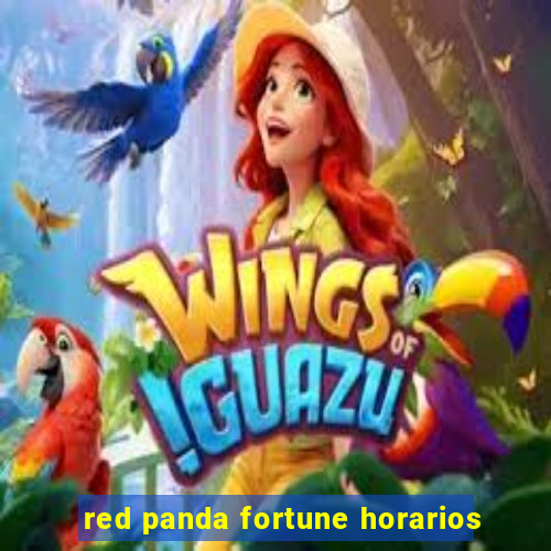 red panda fortune horarios